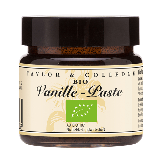 Taylor & Colledge - Vanille Paste  BIO 65g