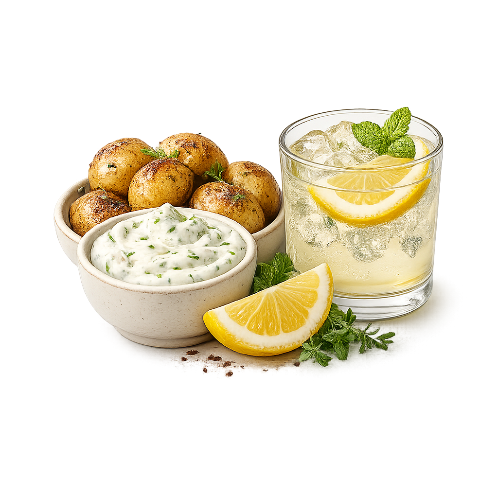 Beilagen, Dips, Drinks & mehr