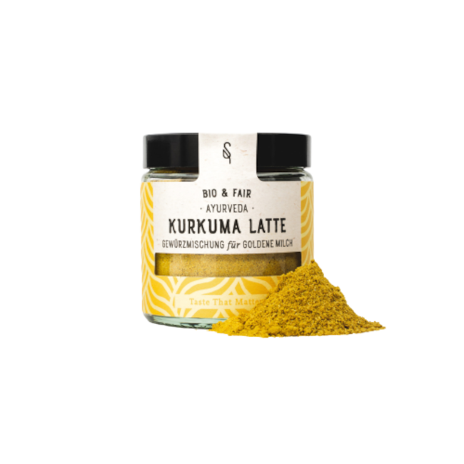 Soul Spice - Kurkuma Latte - Bio - Gewürzmischung für Goldene Milch - 50g