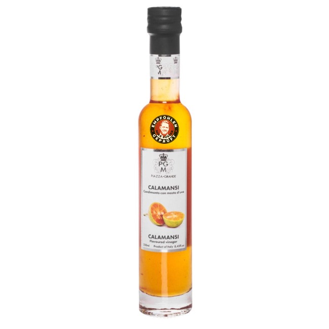 Mussini - Piazza Grande Calamansi Orange Essigzubereitung  250 ml - Mike Süsser empfiehlt