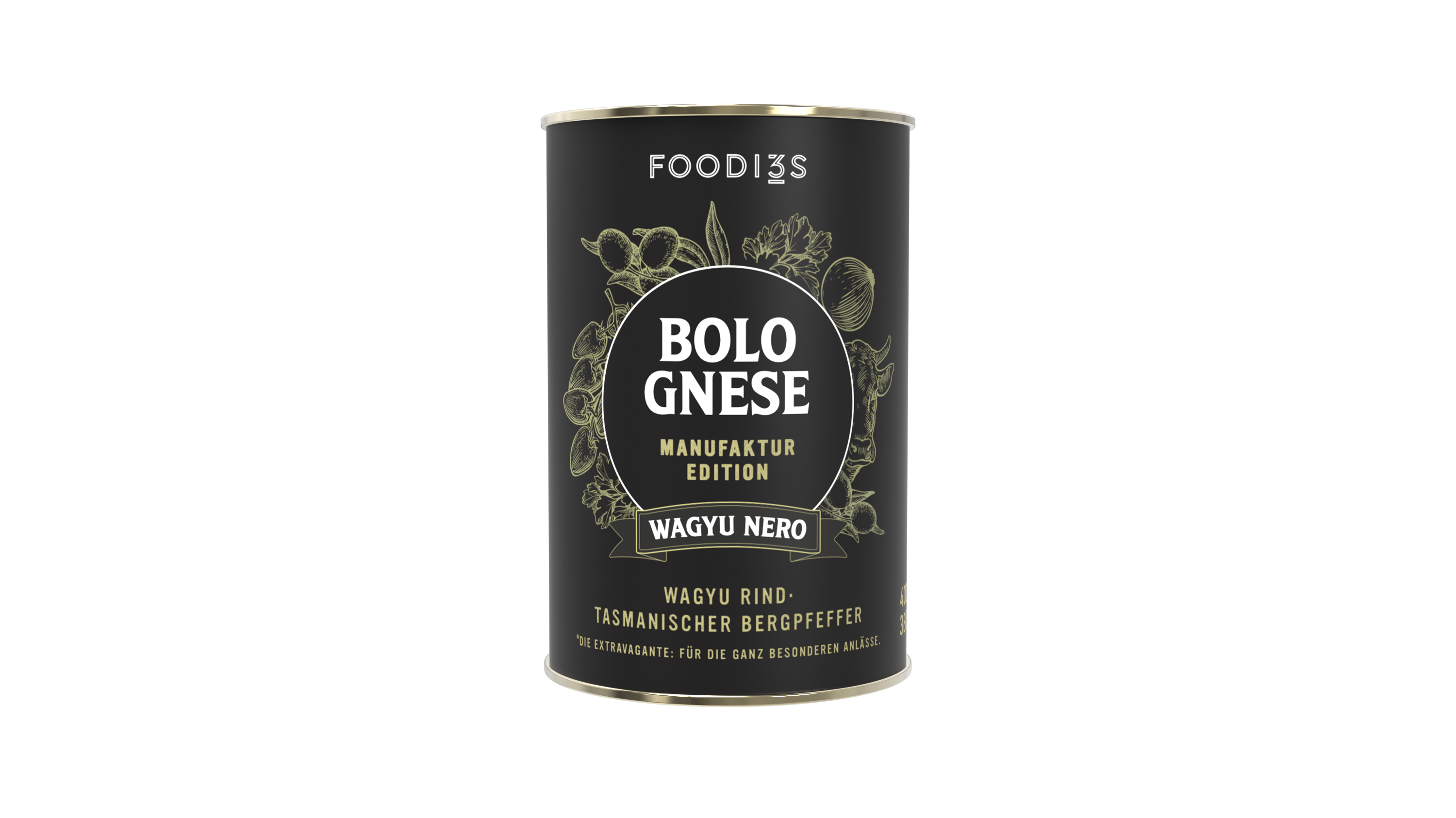 3 Foodies - Wagyu Nero Bolognese - 400g