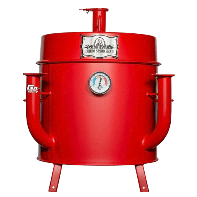 Gateway Drum Smoker Go2 – Matte Red
