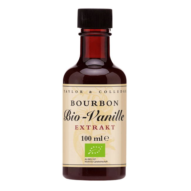 Taylor & Colledge - Vanilleschoten Extrakt  BIO 100ml