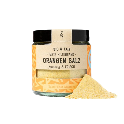 Soul Spice - Orangensalz by Meta Hiltebrand Bio - Gewürzsalze - 120ml