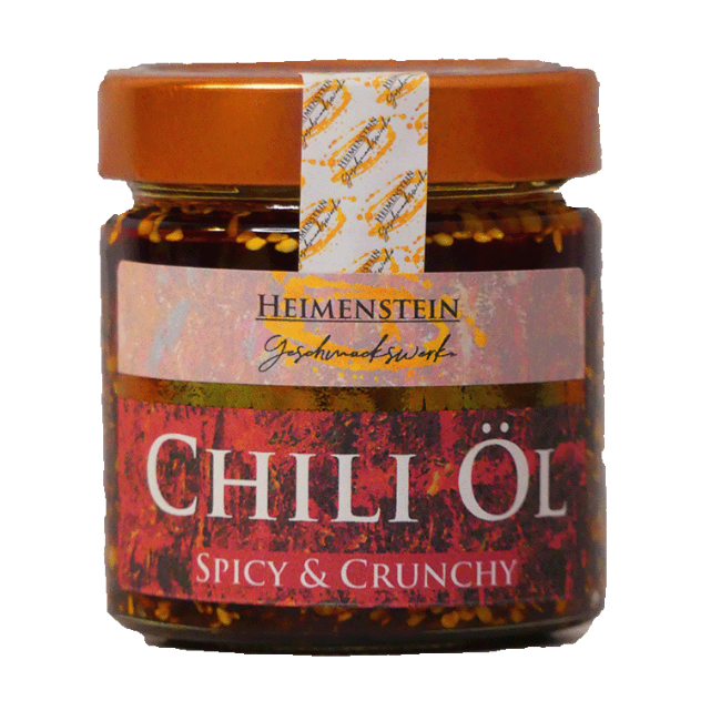 Heimenstein Geschmackswerke - Chili Öl Spicy & Crunchy - 200 ml