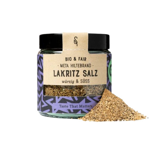 Soul Spice - Lakritz Salz by Meta Hiltebrand - Gewürzsalze - 120ml
