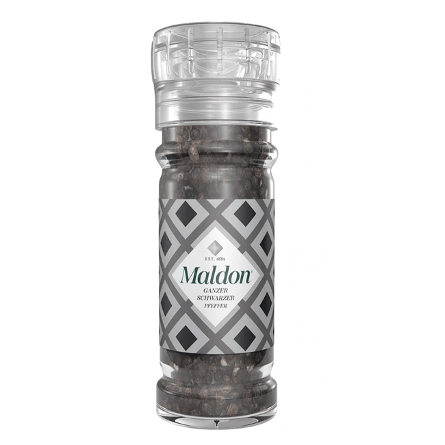 Maldon - Black Peppercorn Grinder - 50g