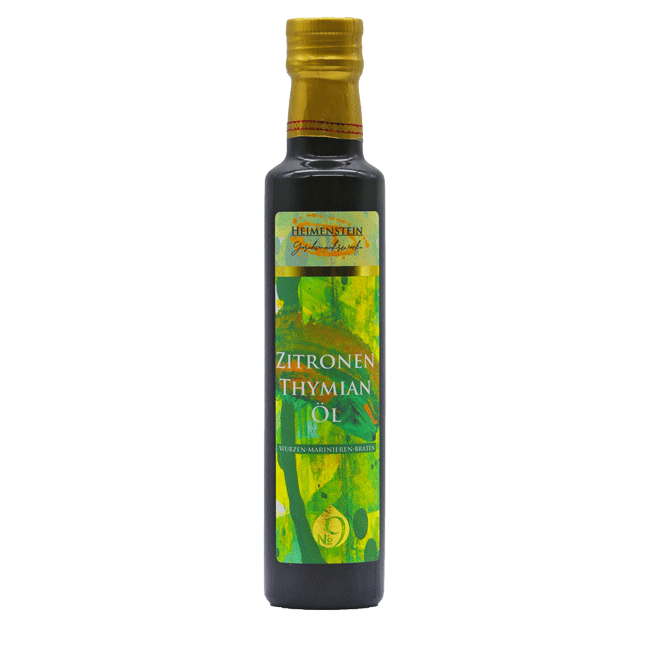 Heimenstein Geschmackswerke - Zitronen Thymian Öl - 250 ml