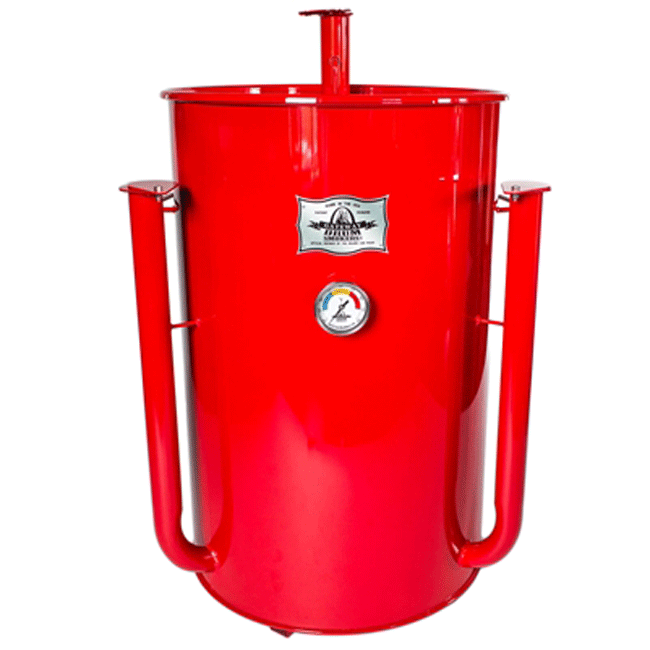 Gateway Drum Smoker 55 Gallon No Plate – Gloss Red