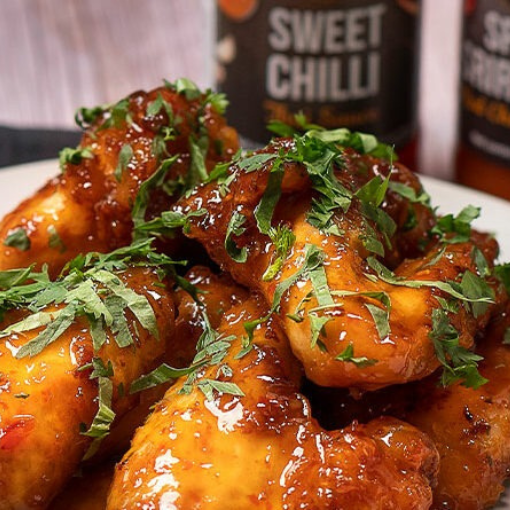 Sweet Chilli Wings aus dem Ofen