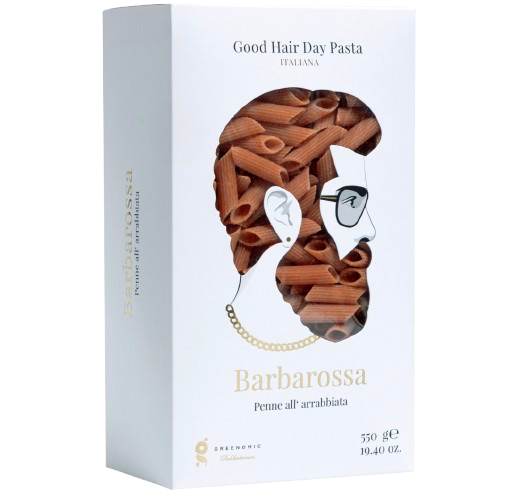 Greenomic Delikatessen - Good Hair Day Pasta - Barbarossa Penne allarrabbiata - 550g