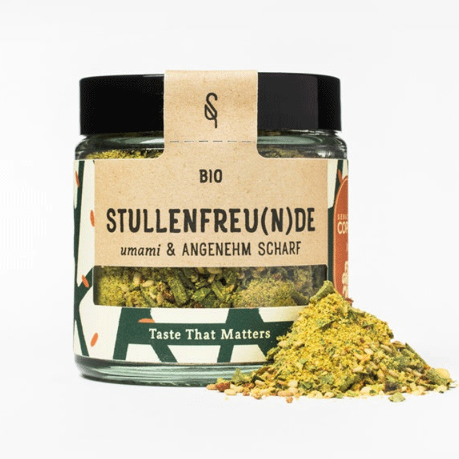 Soul Spice - Stullengewürz - "Stullen-Freu(n)de Grün Gewürzmischung - by Sebastian Copien - 120ml