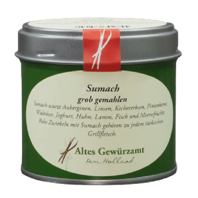 Altes Gewürzamt - Sumach - grob, gemahlen - Gewürz - 80g