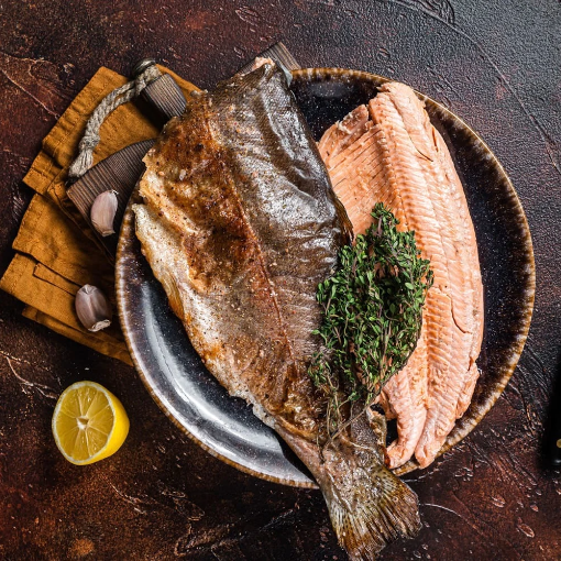 Gegrillte Forelle mit asiatischer Gewürzessenz