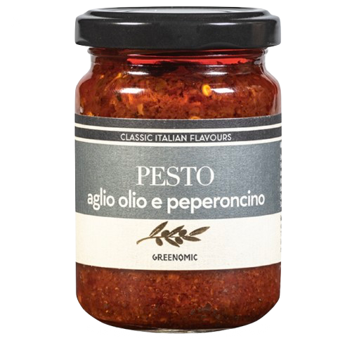 Greenomic Delikatessen - Pesto - Aglio e Olio Peperoncino - 135g