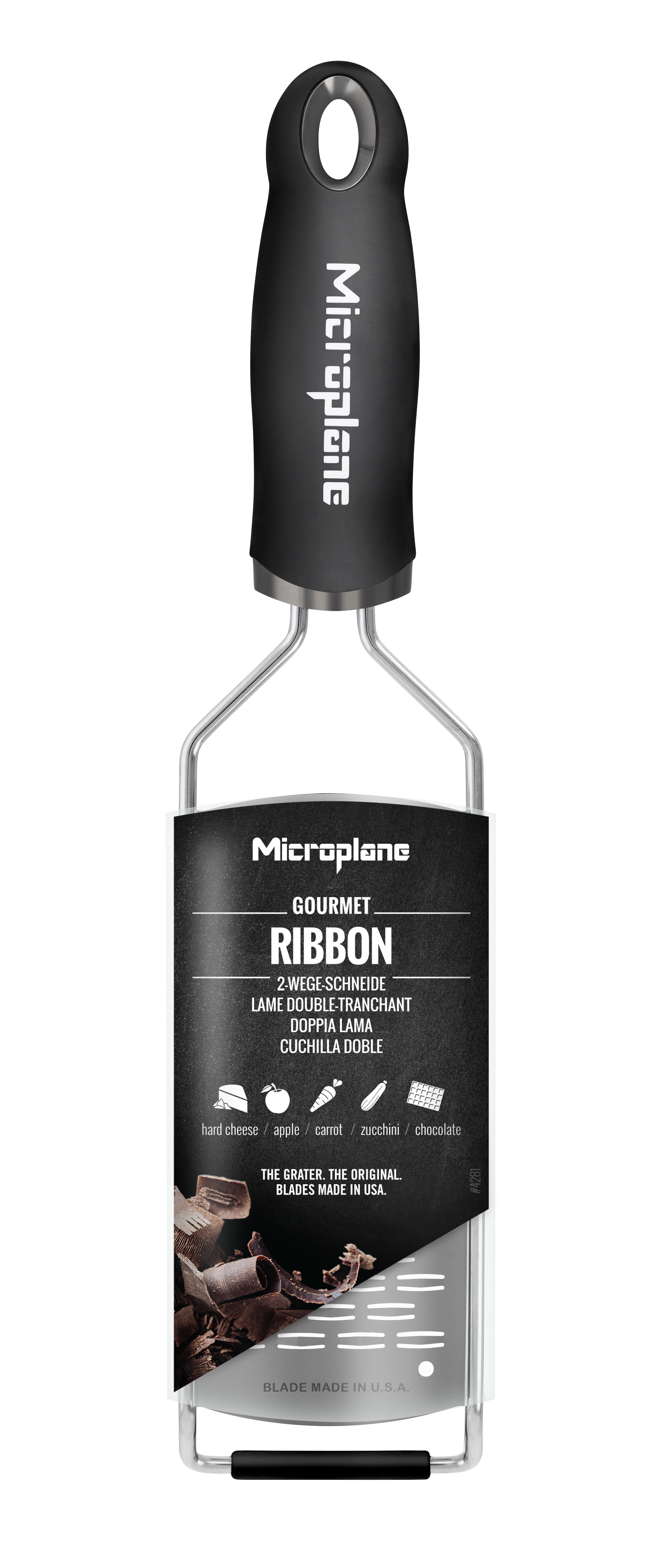 Microplane - Gourmet Ribbon Grater black