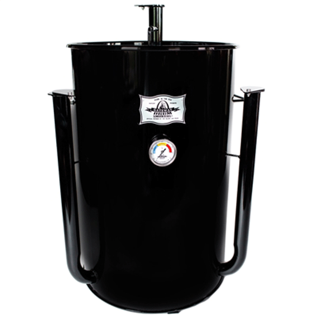 Gateway Drum Smoker 55 Gallon No Plate – Gloss Black