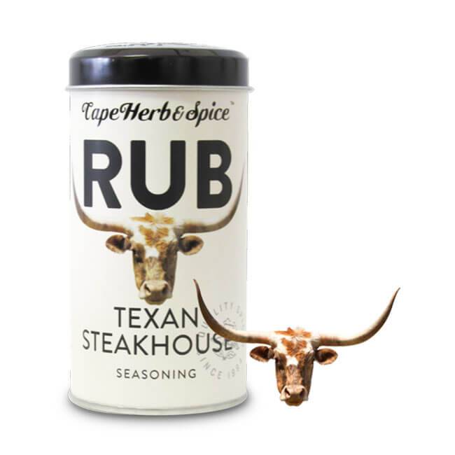 Cape Herb & Spice - Rub Texan Steakhouse - Gewürzzubereitung - 100g