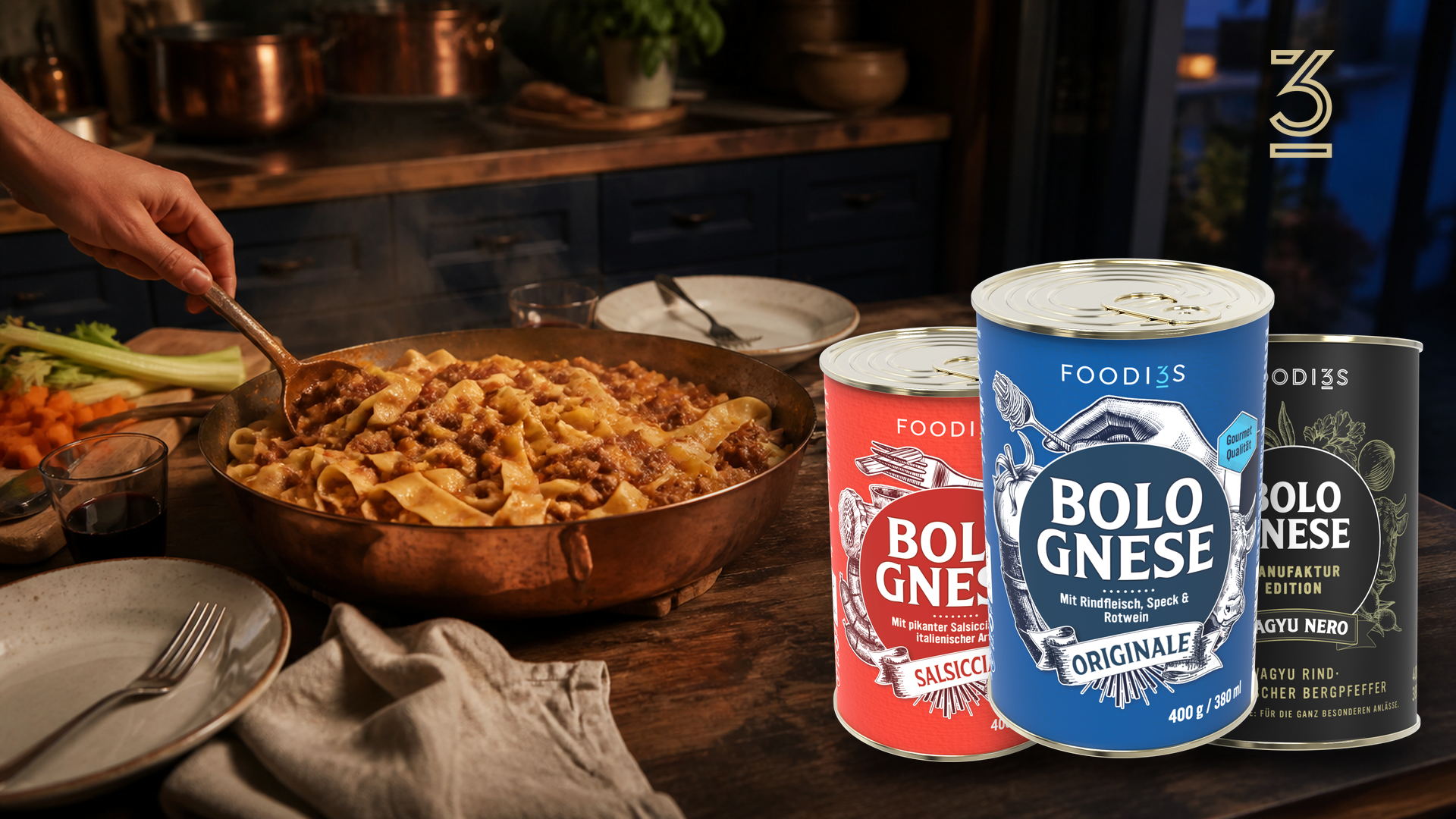 3 Foodies Saucen und Dosen
