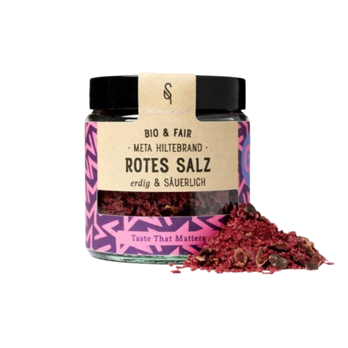 Soul Spice - Rotes Salz by Meta Hiltebrand Bio 120 ml Glas - Gewürzsalze - 120ml
