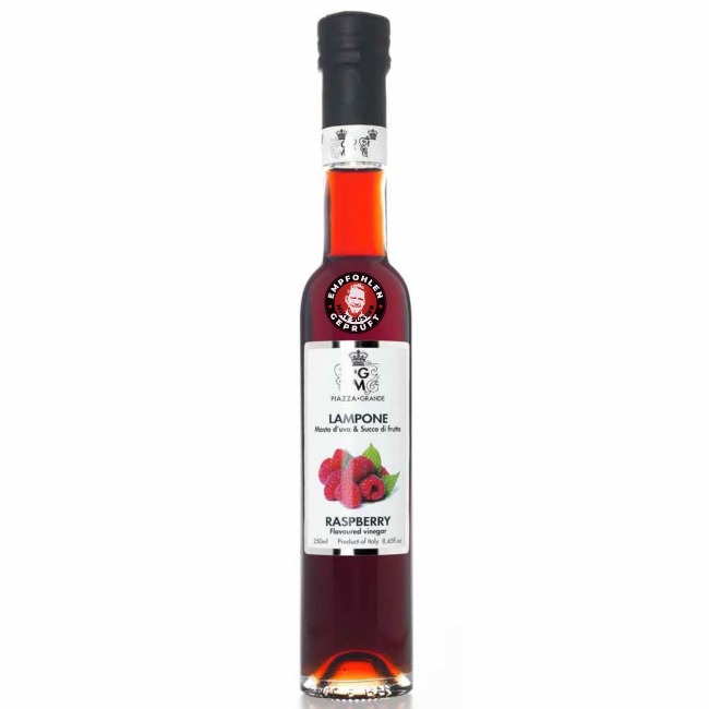 Mussini - Piazza Grande Lampone - Himbeer Essigzubereitung  250ml - Mike Süsser empfiehlt