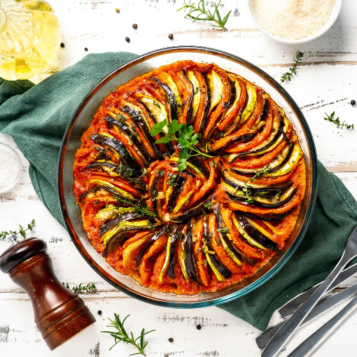 Klassisches Ratatouille aus dem Topf