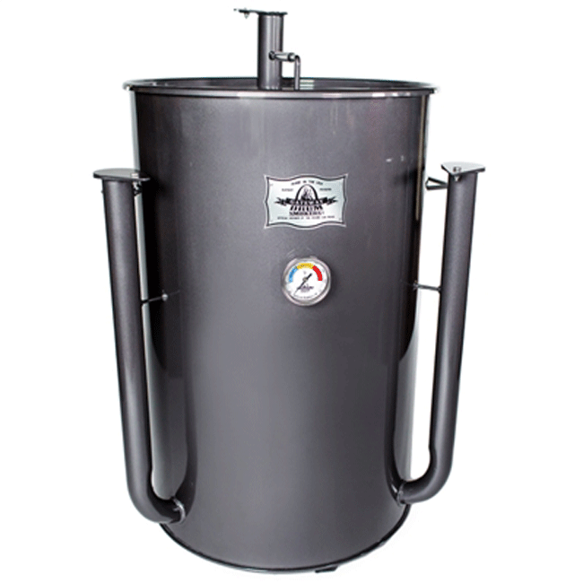 Gateway Drum Smoker 55 Gallon No Plate – Gloss Charcoal