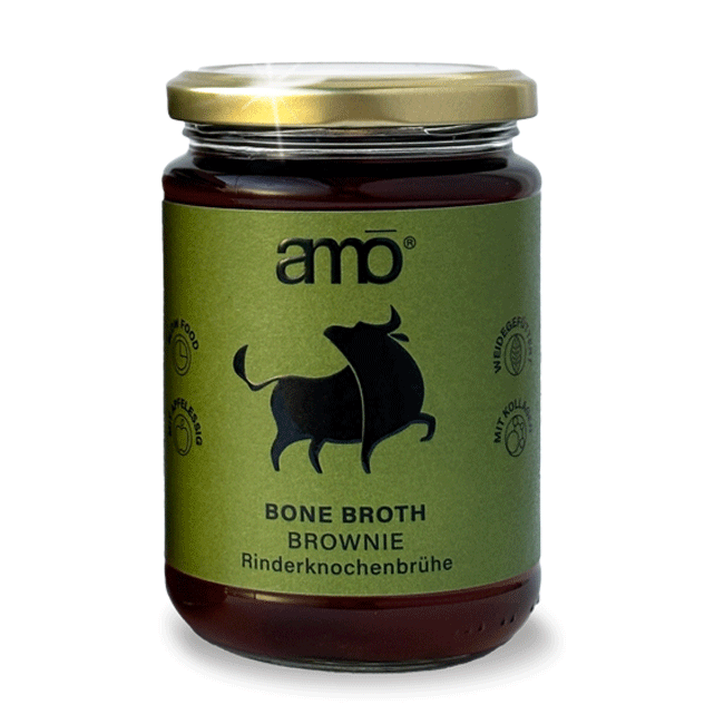 amo - Bone Broth Rind - Bio Rinderknochenbrühe - 350 ml