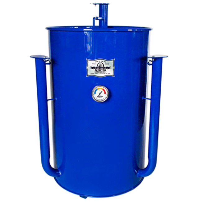 Gateway Drum Smoker 55 Gallon No Plate – Gloss Blue