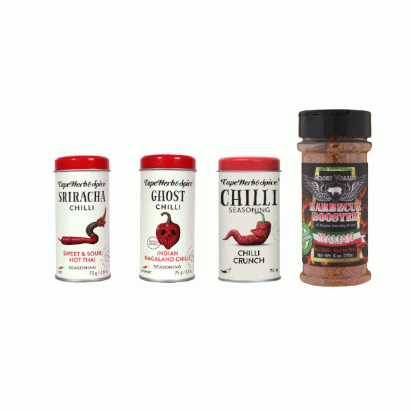 Cape Herb & Spice Rub Bundle- Fire & Crunch BBQ – Knusper, Schärfe & mediterranes Feuer