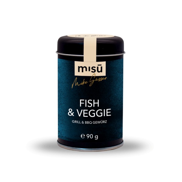 misü by Mike Süsser - Fish & Veggie - Grill & BBQ Gewürz - 90g