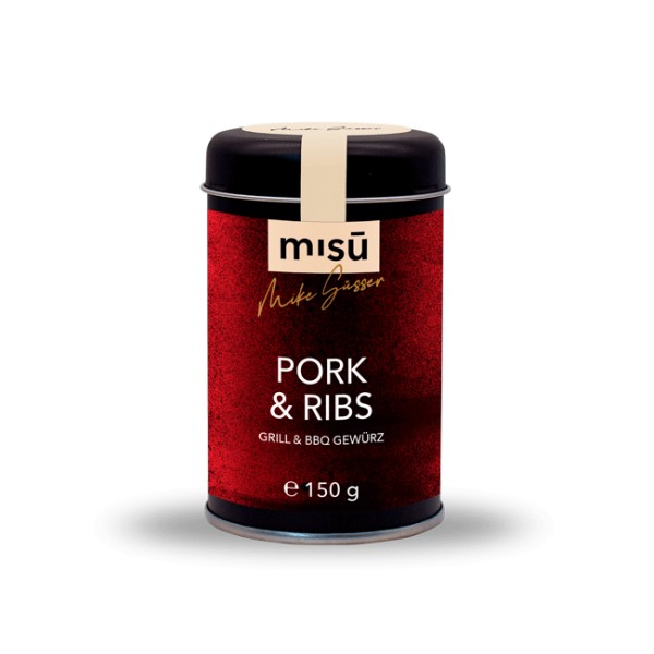 misü by Mike Süsser - Pork & Ribs - Grill & BBQ Gewürz - 150g