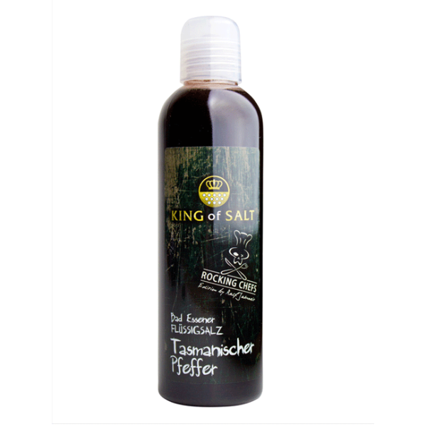 King of Salt - Flüssigsalz Tasmanischer Pfeffer - 200ml - Squeeze