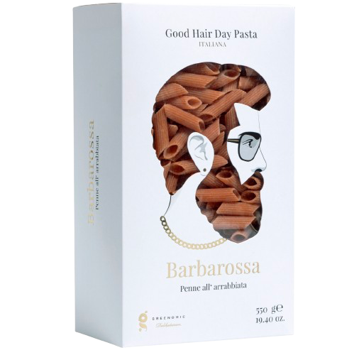 Greenomic Delikatessen - Good Hair Day Pasta - Barbarossa penne all’arrabbiata - 550g