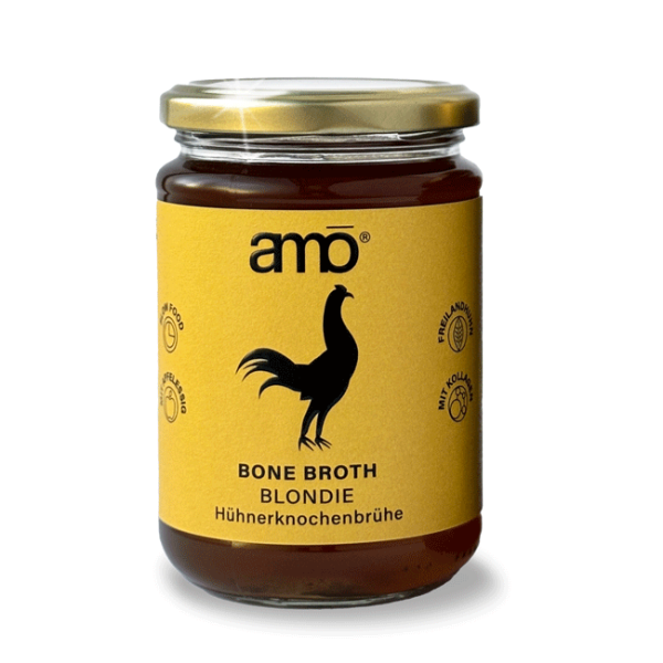 amo - Bone Broth Huhn - Bio Hühnerknochenbrühe - 350 ml
