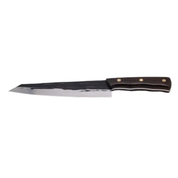 Erste Schmiede - Handgeschmiedetes Kochmesser - Carbonwood