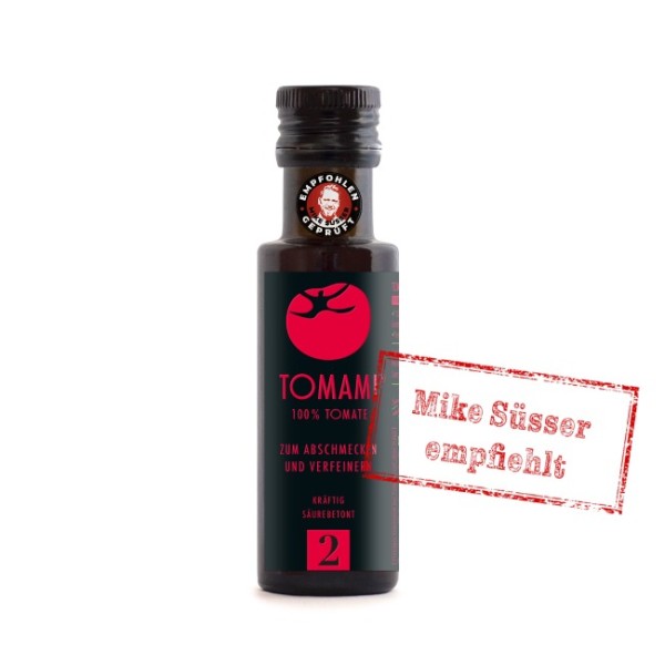 TOMAMI - #2 (Tomate) kräftig-säurebetont - Würzkonzentrat - 90 ml - Mike Süsser empfiehlt