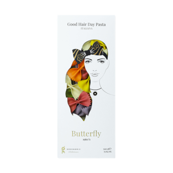 Greenomic Delikatessen - Good Hair Day Pasta - Butterfly 1960’s - 500g