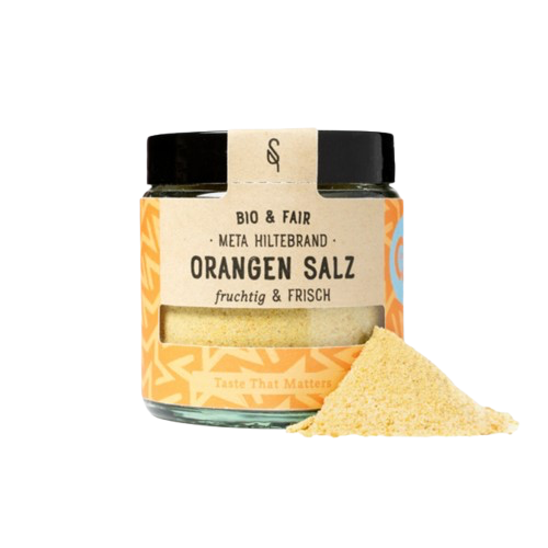 Soul Spice - Orangensalz by Meta Hiltebrand Bio - Gewürzsalze - 120ml