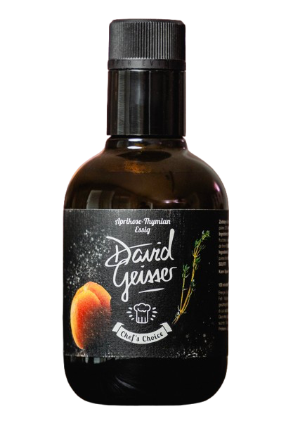 David Geisser - Aprikose-Thymian Balsam Essig