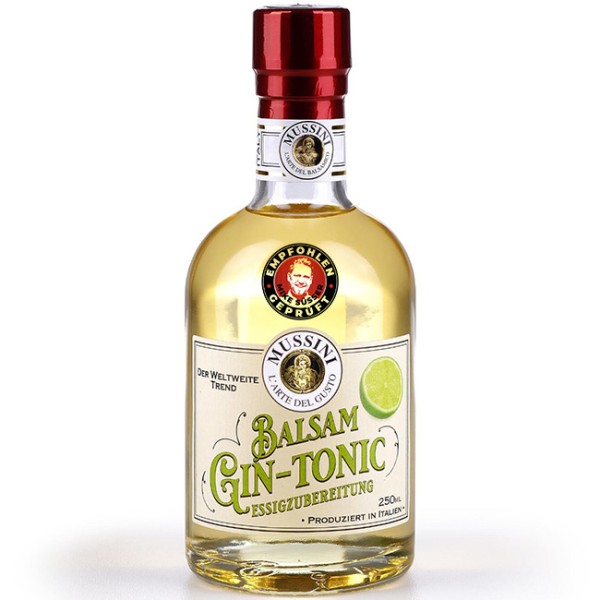 Mussini - Balsam Gin Tonic - Essig - 250ml - Mike Süsser empfiehlt