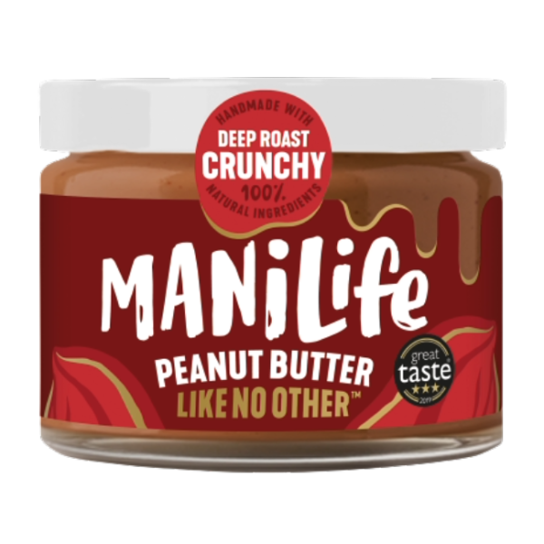 ManiLife - Deep Roast Crunchy Peanut Butter - 275g