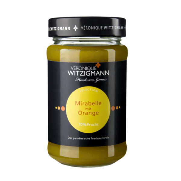 Veronique Witzigmann - Mirabelle mit Orange - Fruchtaufstrich - 225g
