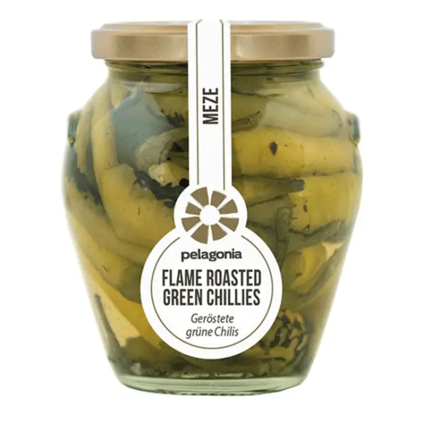 Pelagonia - Roasted Green Chillies - 300g