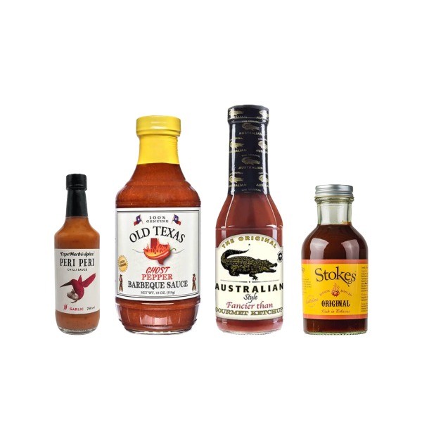 Butcher Granny’s BBQ-Saucen-Box: BBQ-Saucen (4 Produkte)
