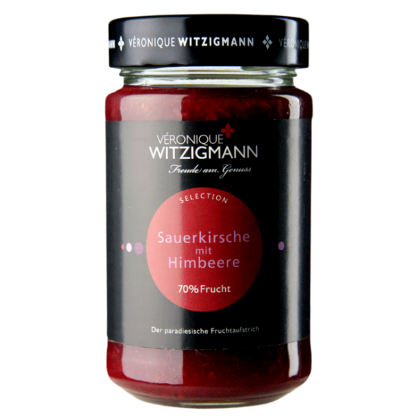 Veronique Witzigmann - Sauerkirsche mit Himbeere - Fruchtaufstrich - 225g
