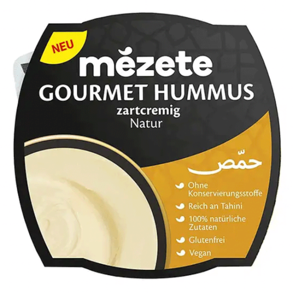 Mezete - Gourmet Hummus - Natur - 215g