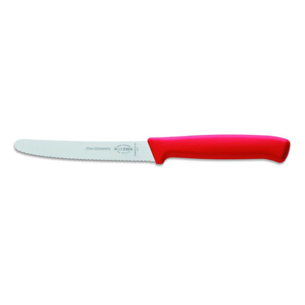 DICK - Allzweckmesser - 11 cm - mit Wellenschliff rot ProDynamic