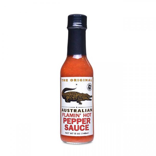 The Original Australian - Flamin Hot Pepper Sauce - 148ml