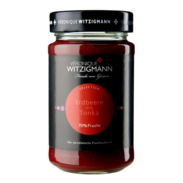 Veronique Witzigmann - Erdbeere mit Tonka - Fruchtaufstrich - 225g